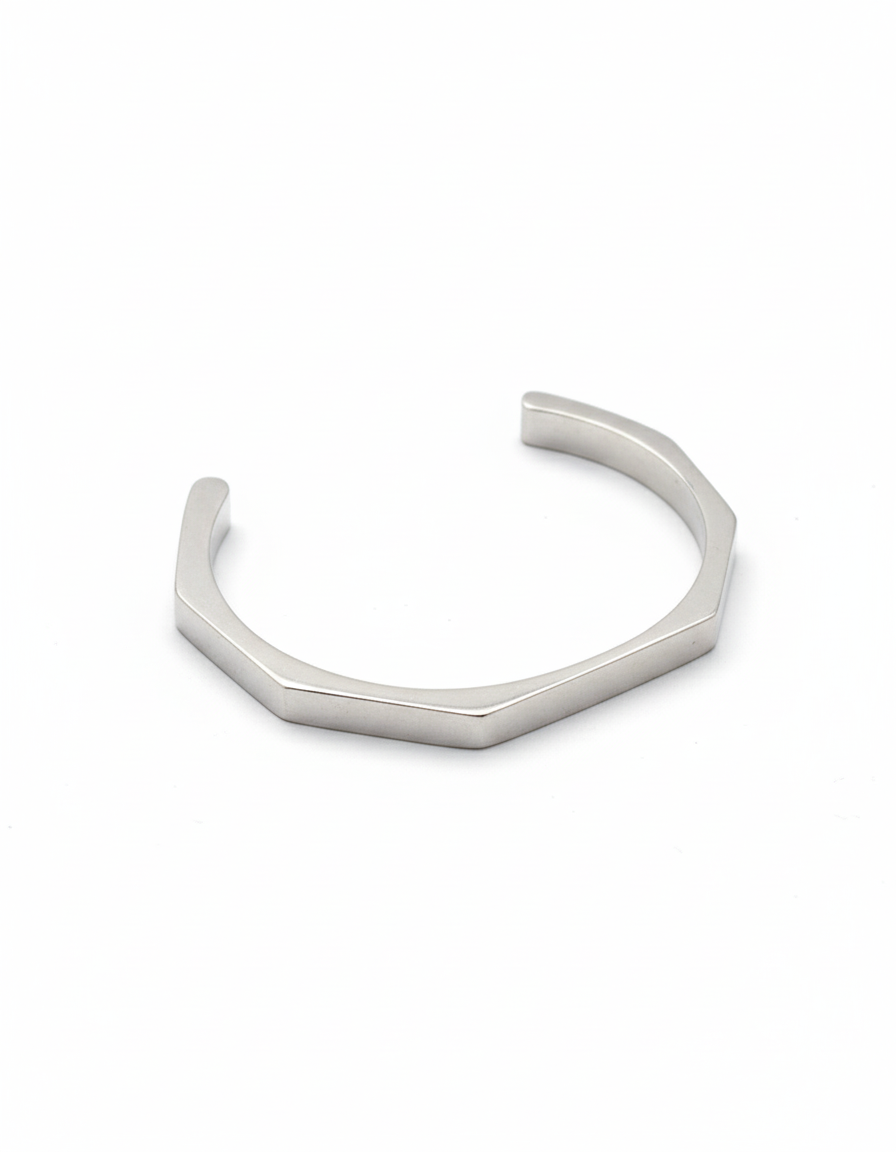 Stainless Steel Cuff Bracelet  – Minimalist & Modern Design